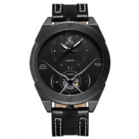 Fargerik Unik Design Herre Armbåndsur Dual Time Display Quartz Klokker