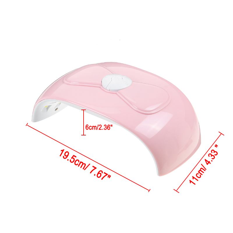 Negletørker Uv-lampe Nail Lamp For Curing All Gels Builder Polish Lakk Manikyr Salon Nail Art Tools