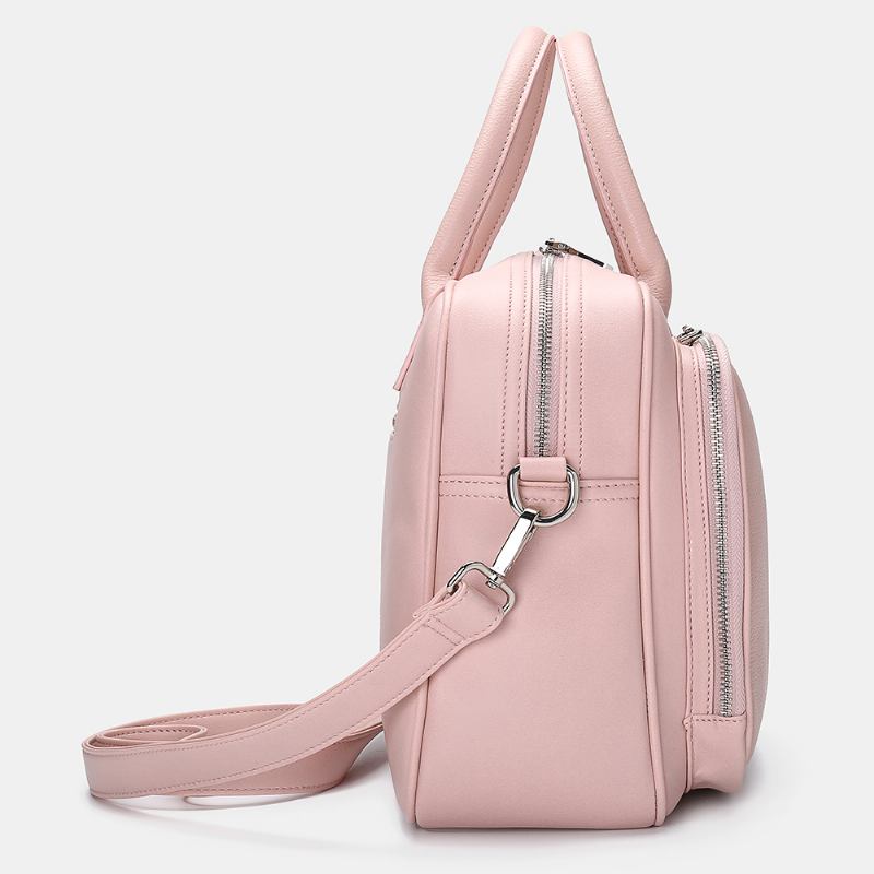 Kvinner Designer Stripet Laptop Veske Crossbody Veske Håndveske