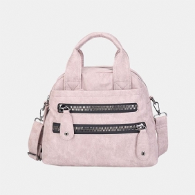 Kvinner Håndvesker Med Flere Lommer Vanntett Crossbody Skinnveske