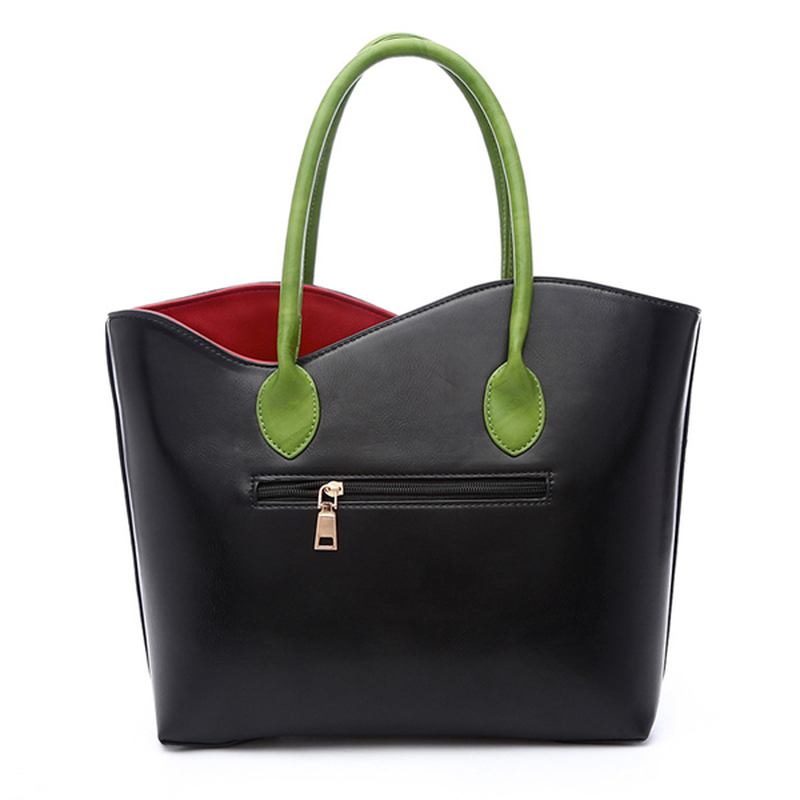 Kvinner Pu Skinn Blomsterdekorasjon Elegant Veske Sling Veske Nasjonal Stil Tote Veske