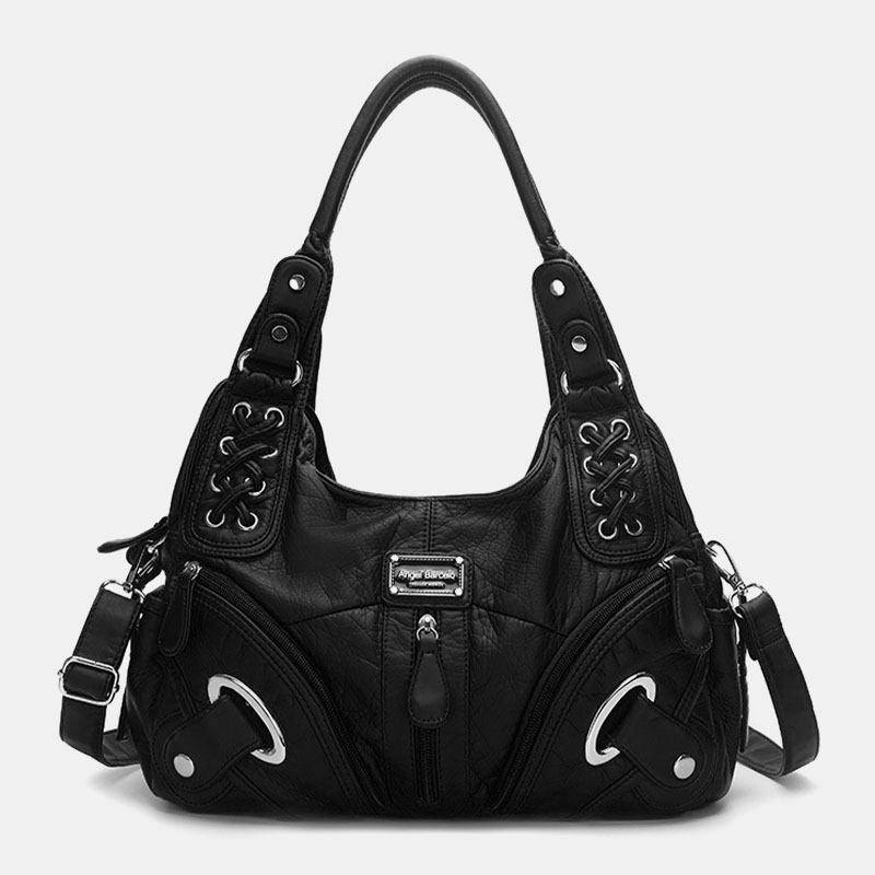 Kvinner Vanntett Anti-theft Multi-pocket Crossbody Veske Skulderveske Håndveske