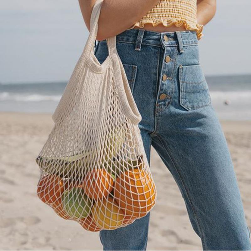 Mote Shopping Beach Net Veske Tote Veske