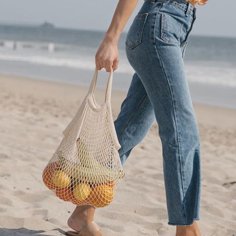 Mote Shopping Beach Net Veske Tote Veske