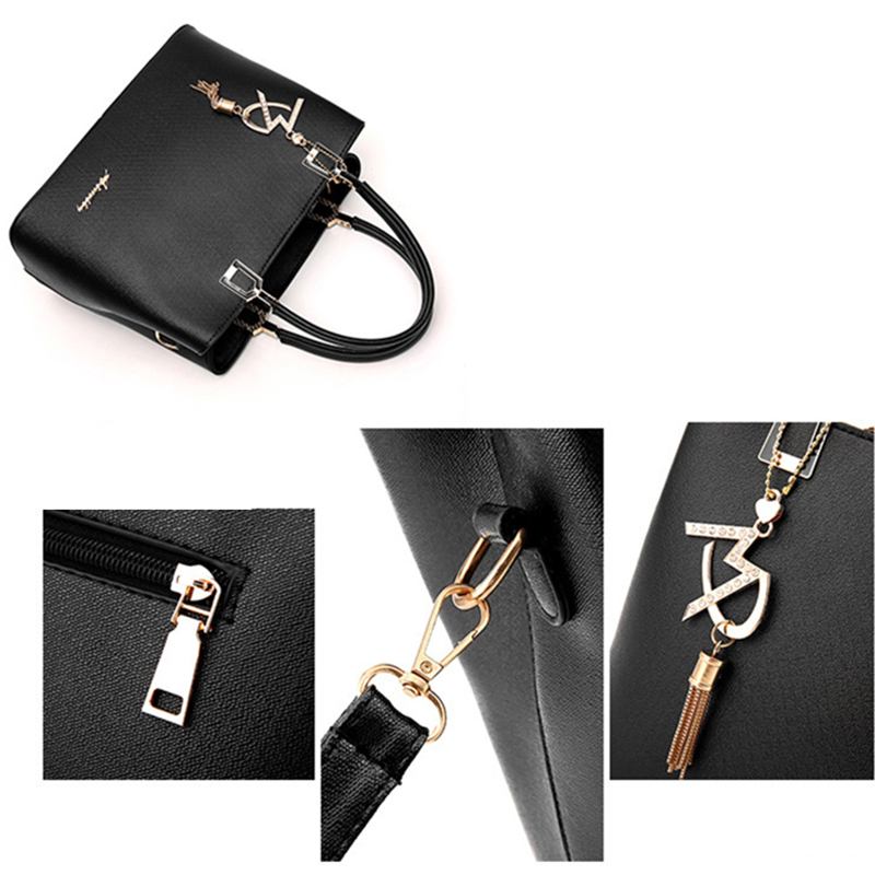 New Arrival Dameveske Tote Veske Håndveske Kvinne Koreansk Søte Dusker Dame Mote Håndveske Crossbody Skulder Håndveske