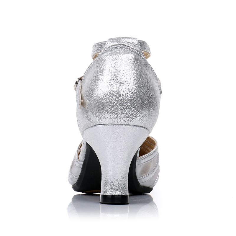 Kvinner Ballroom 5.5 cm Hæler Myke Komfortable Treningssko Dansesko Pumps