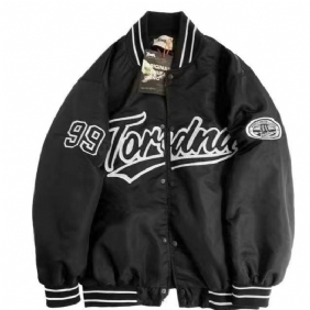 Løs Retro High Gate Baseball Klær Løs Løs Couple Coat Europeisk Og Amerikansk Gate Hip Hop