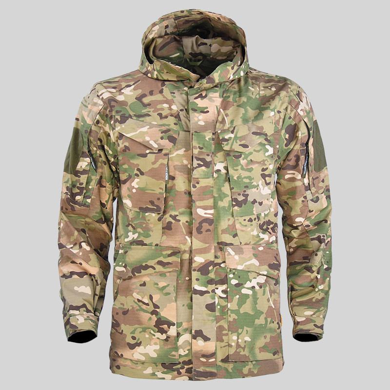 Tactical Windbreaker Mid-length Herrejakke Vanntett