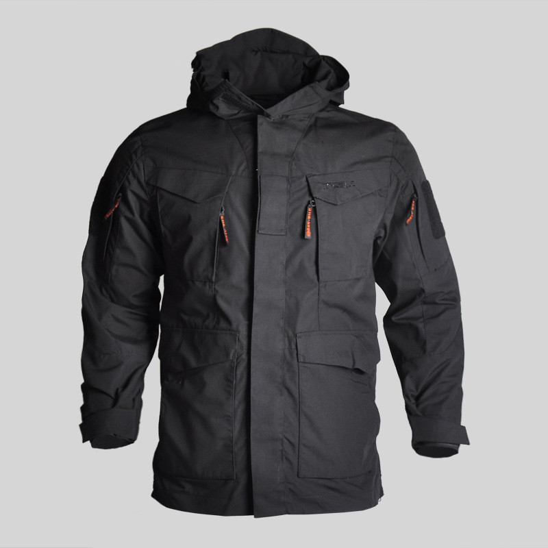 Tactical Windbreaker Mid-length Herrejakke Vanntett