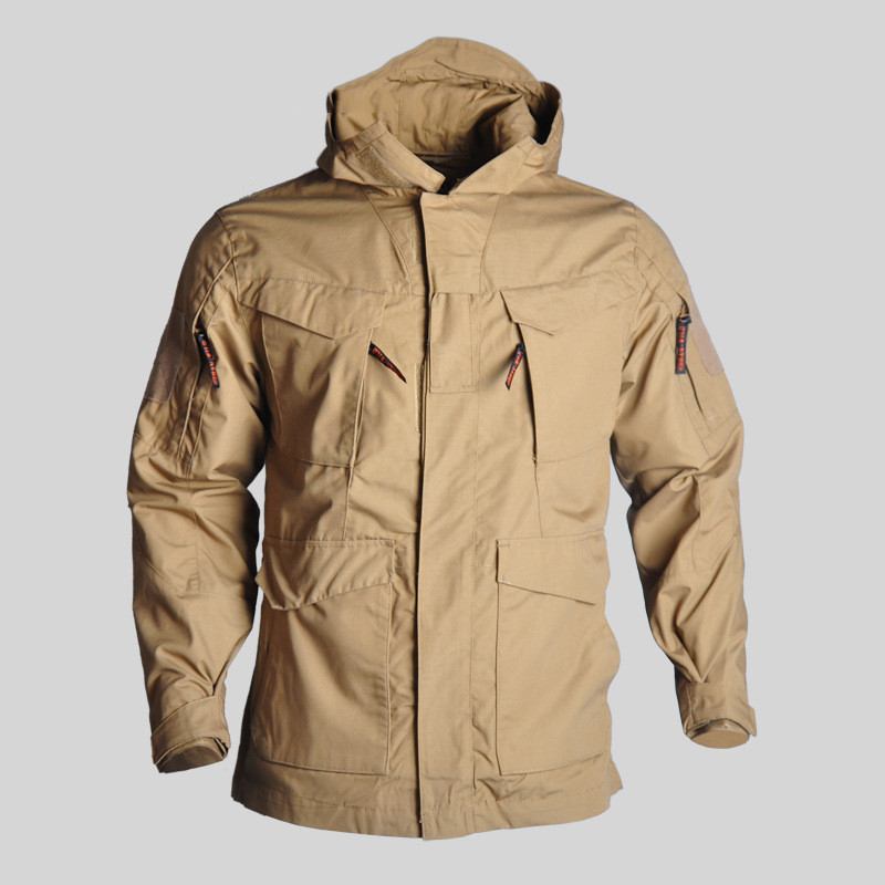 Tactical Windbreaker Mid-length Herrejakke Vanntett