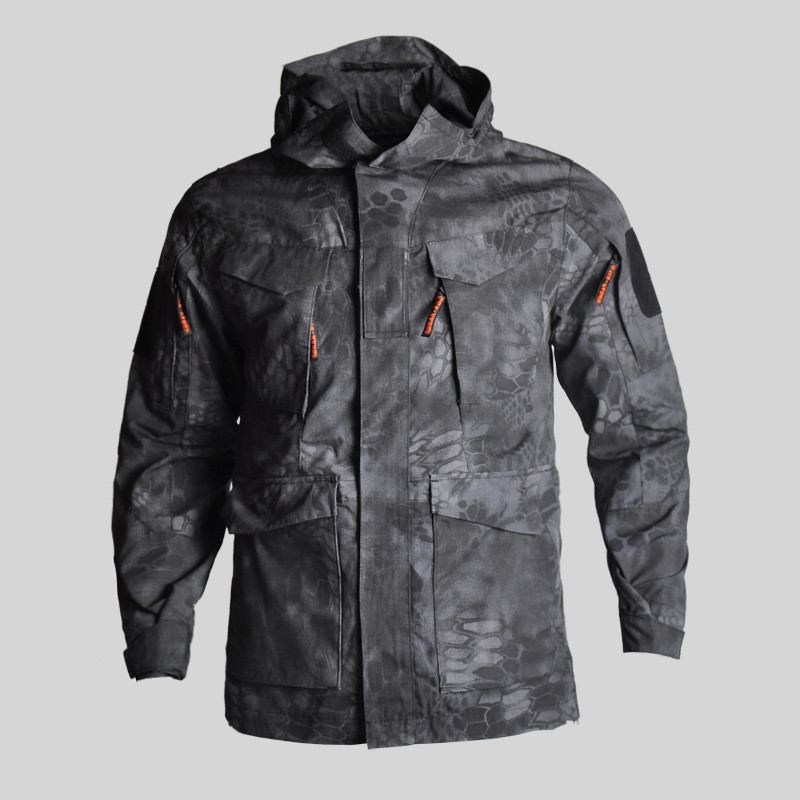 Tactical Windbreaker Mid-length Herrejakke Vanntett