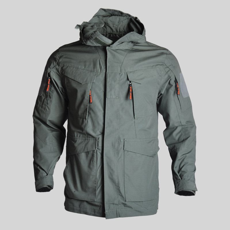 Tactical Windbreaker Mid-length Herrejakke Vanntett