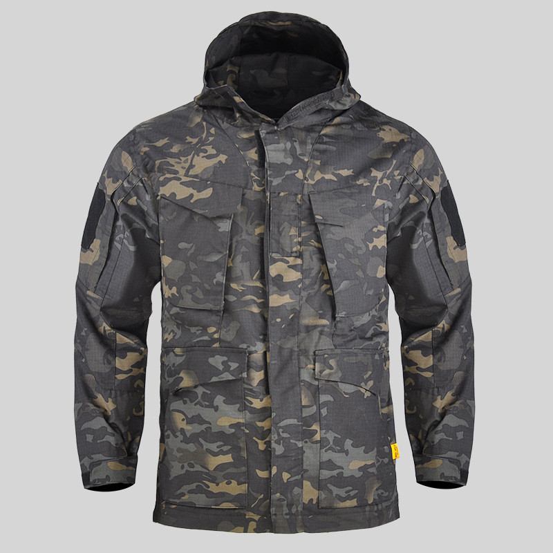 Tactical Windbreaker Mid-length Herrejakke Vanntett