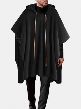 Herre New Mote Fritids Personality Cape Coats