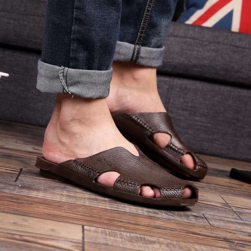 Menn Fritids Home Innendørs Slip On Slippers