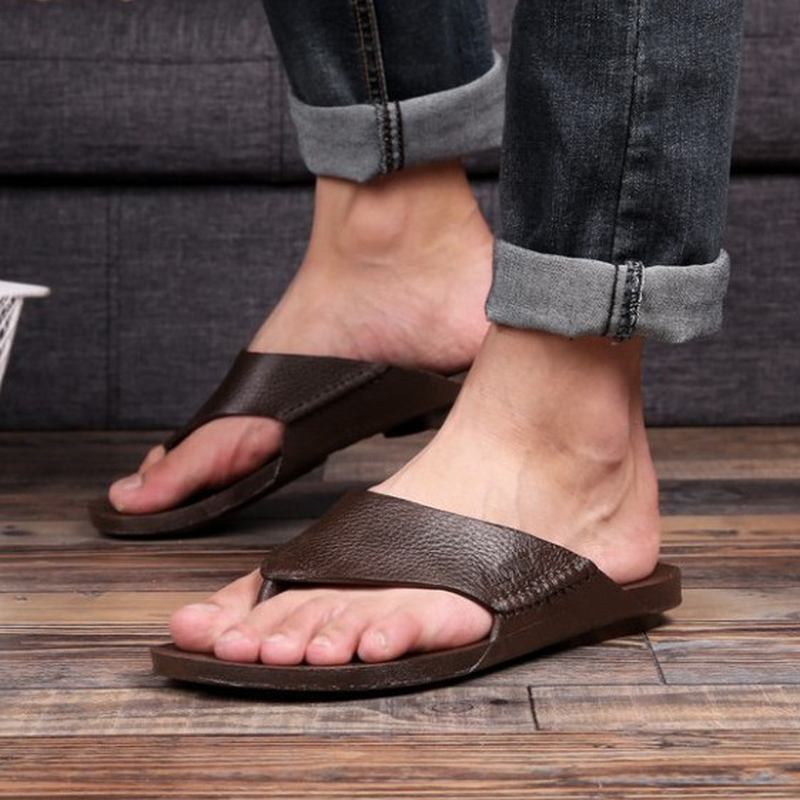 Menn Fritids Home Innendørs Slip On Slippers