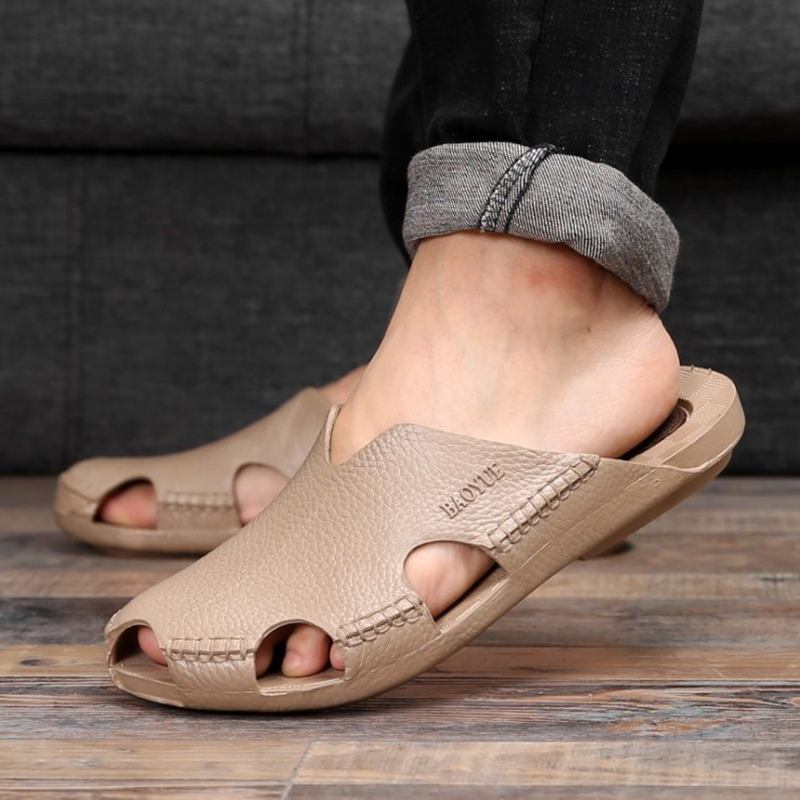 Menn Fritids Home Innendørs Slip On Slippers