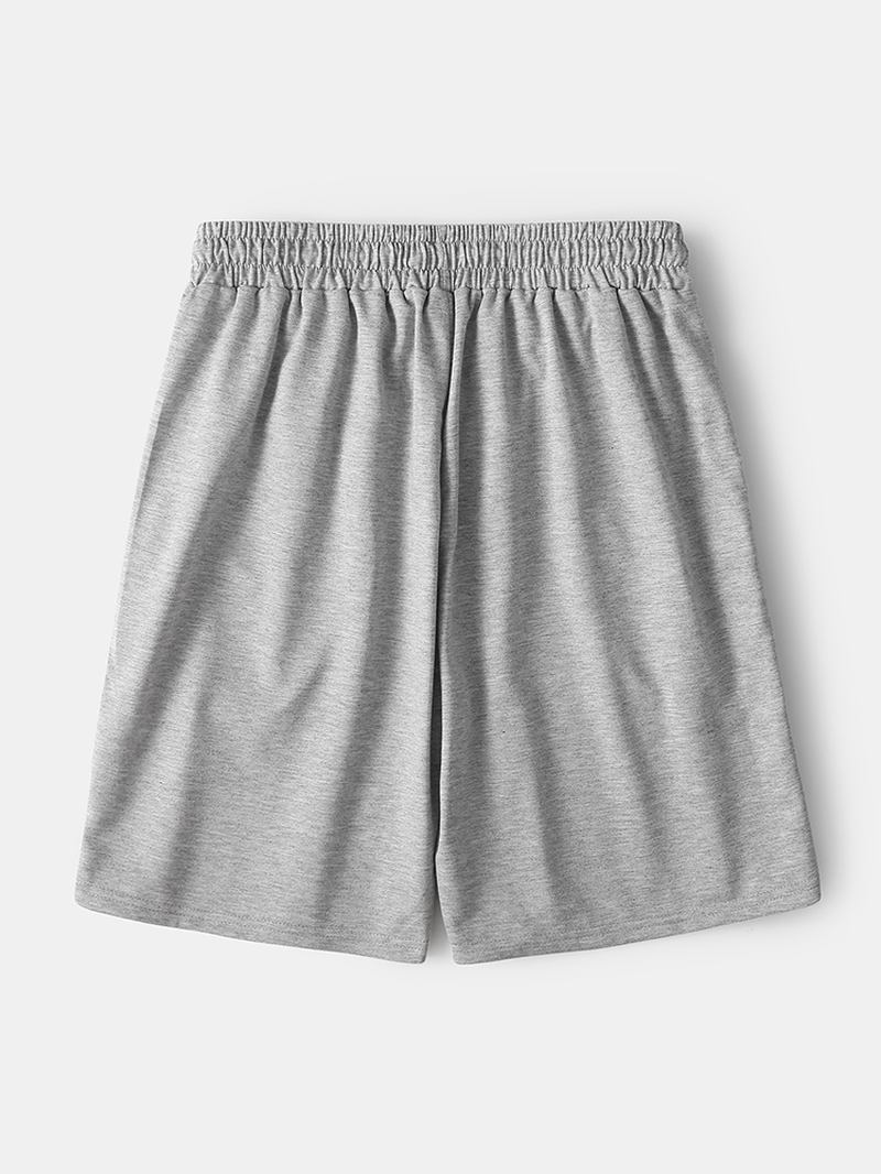 Herreprint Snøring Løs Pyjamas Shorts