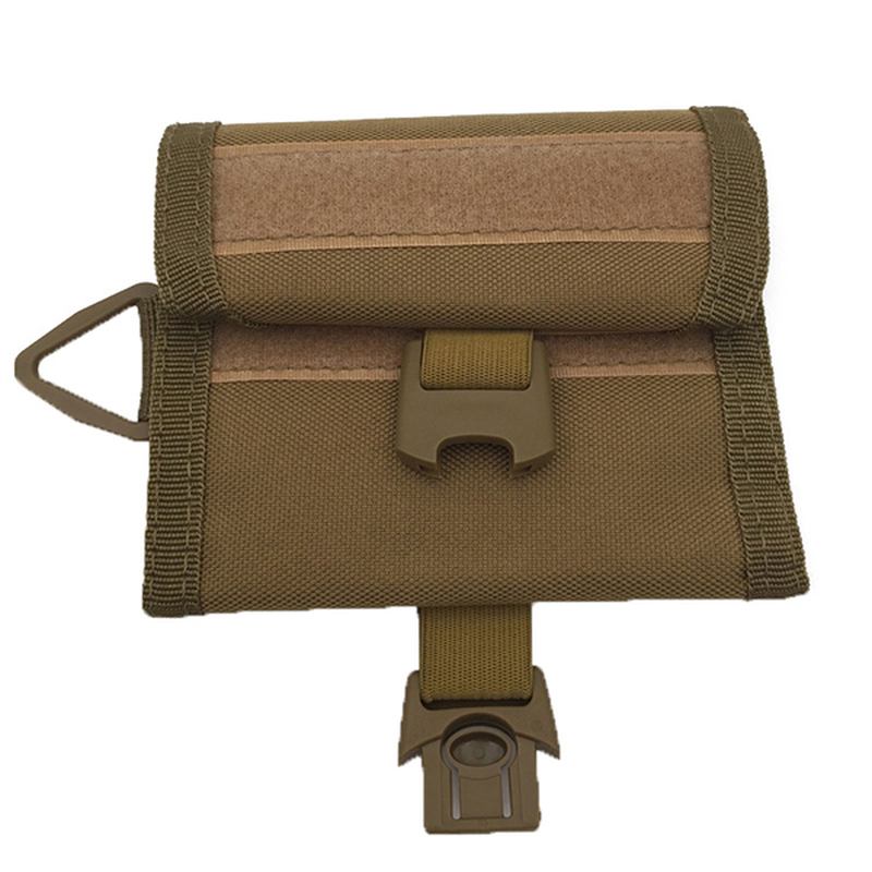 Menn Tactical Waist Veske Outdoor Pouch Military Molle Lommebokkortholder Med Krok