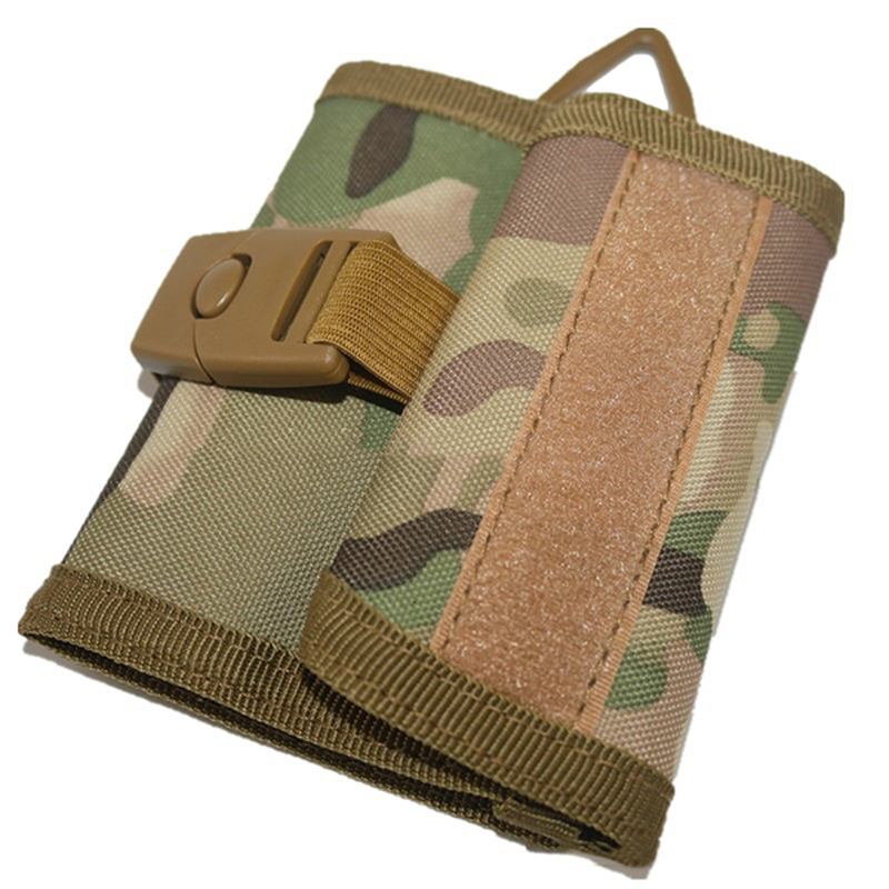 Menn Tactical Waist Veske Outdoor Pouch Military Molle Lommebokkortholder Med Krok