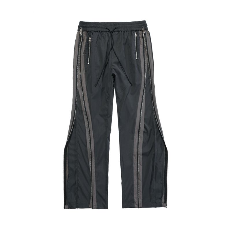 Autumn Tide Brand Fried Gate Vibe Vind Rett Splitt Løs Wild Pants Tidevann