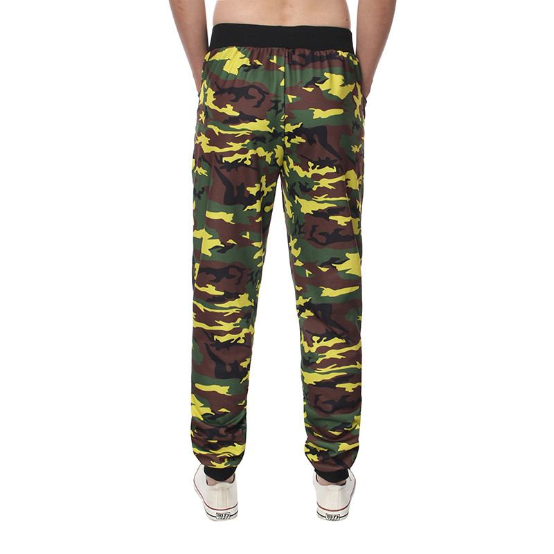 Camo Bukser For Menn Jogging Jogger Uformell Joggebukse Underbukser