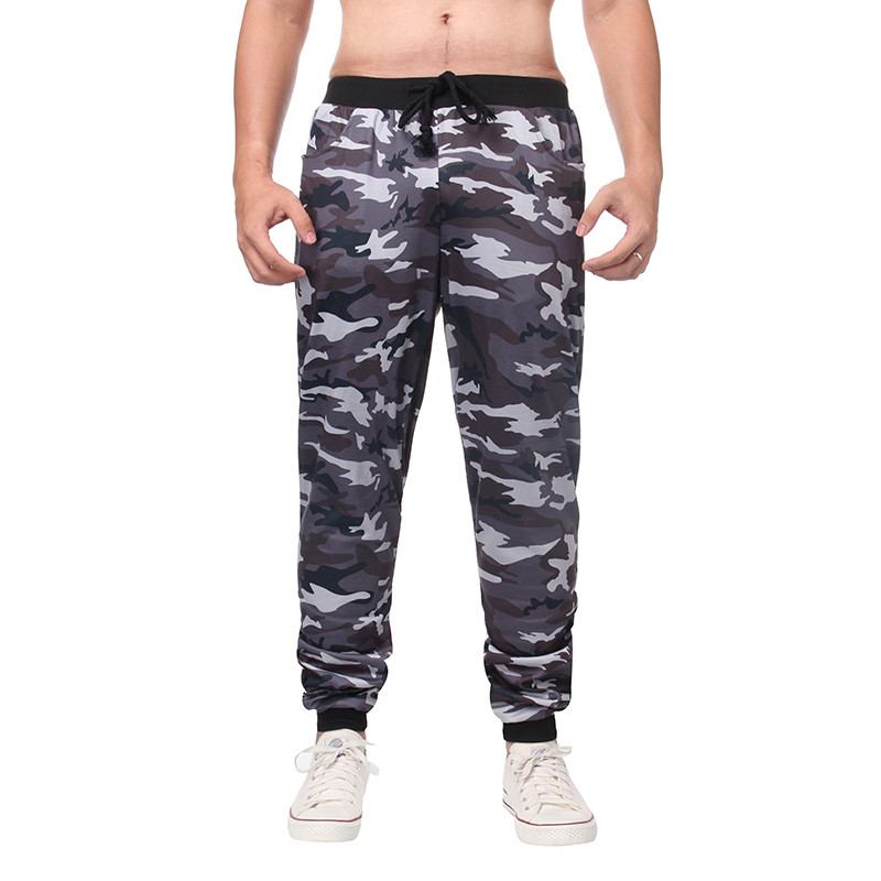 Camo Bukser For Menn Jogging Jogger Uformell Joggebukse Underbukser