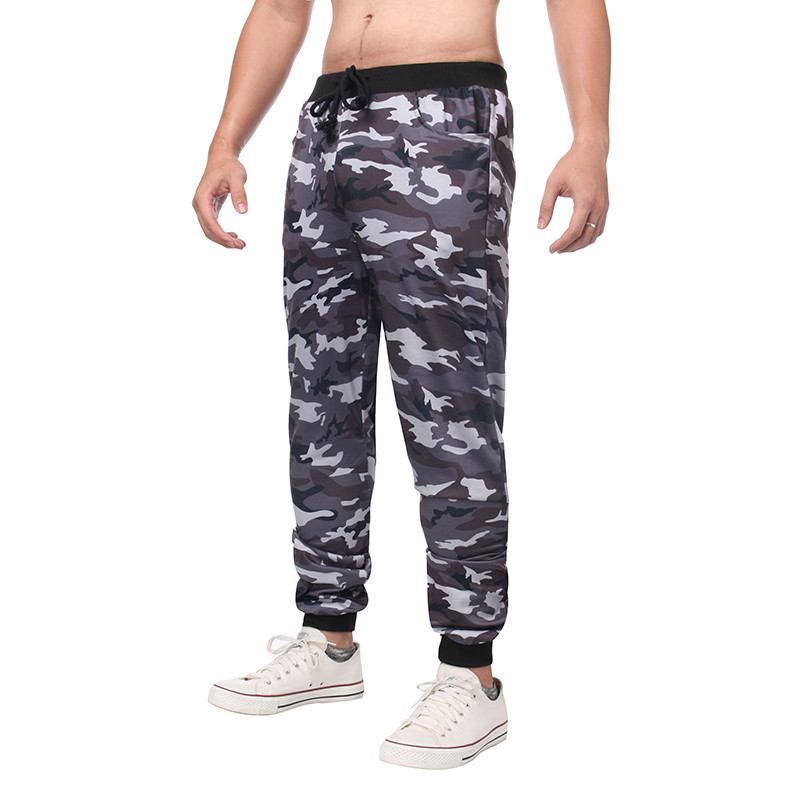 Camo Bukser For Menn Jogging Jogger Uformell Joggebukse Underbukser