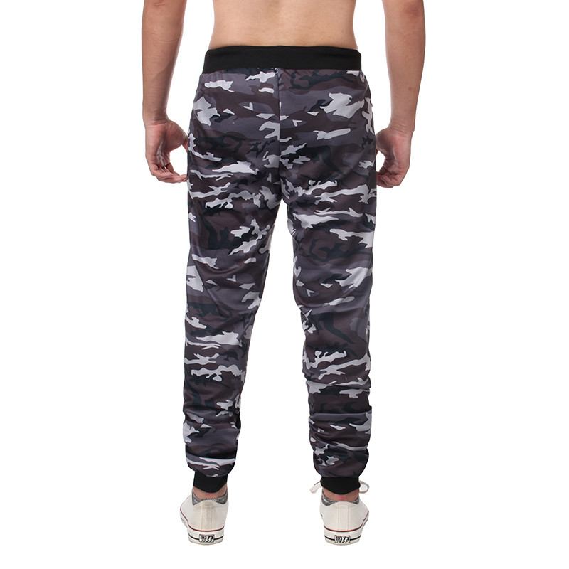 Camo Bukser For Menn Jogging Jogger Uformell Joggebukse Underbukser