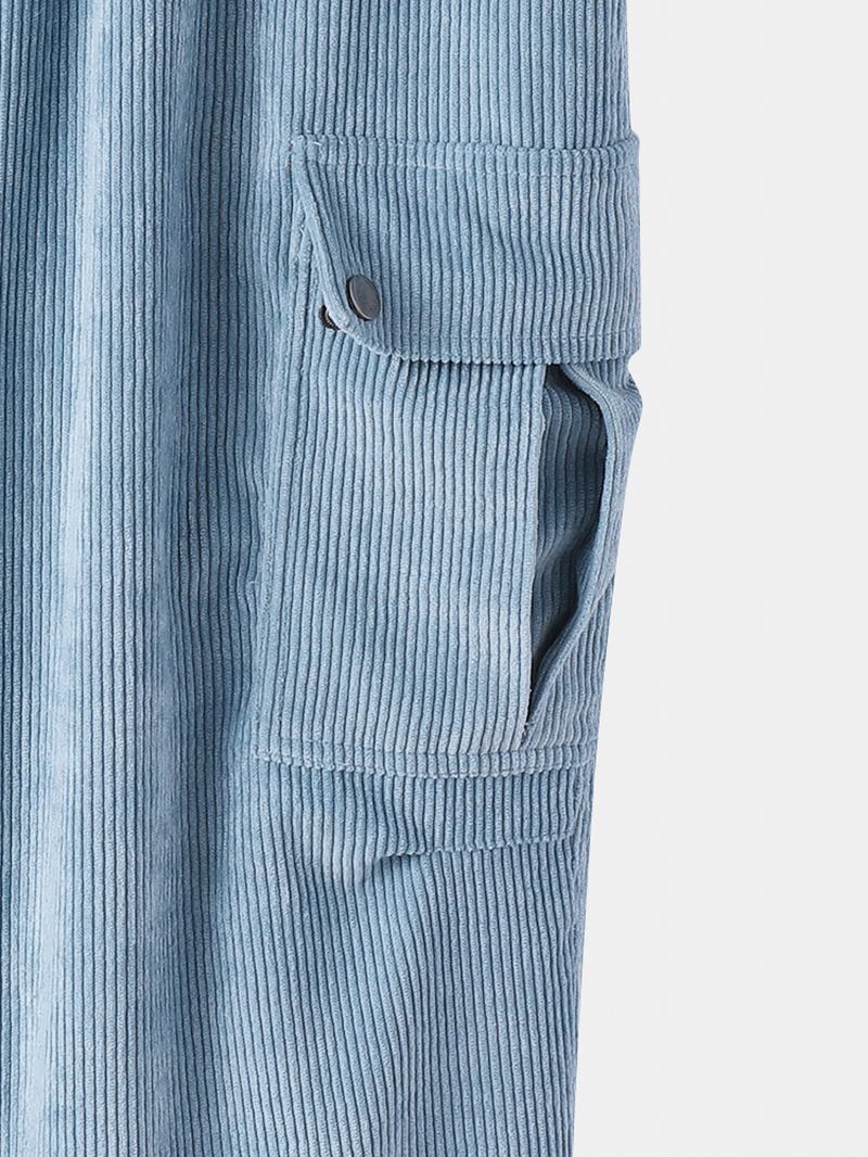 Herre Multi Pocket Snøring Løs Justerbar Jogger Pants