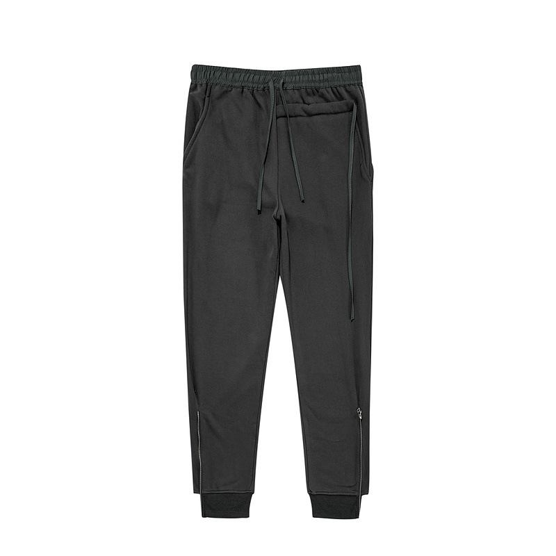 High Gate Joggebukse Mote Med Glidelås Og Fleece