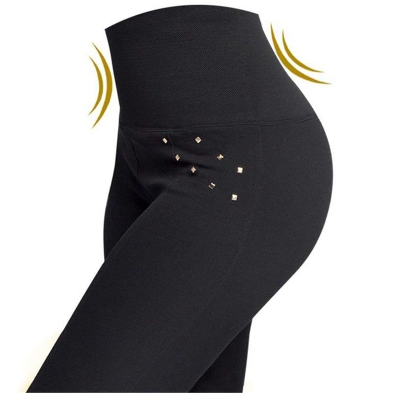 Kvinner Leggings Push Up Hip Fitness Sexy Legg Elastisk Høy Midje Slanke Joggebukser Kvinne