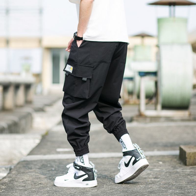 Menn Tooling Pants Feet Harem Pants Slim Pants