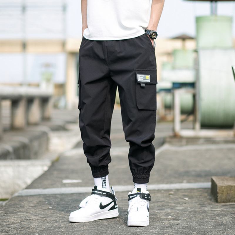 Menn Tooling Pants Feet Harem Pants Slim Pants