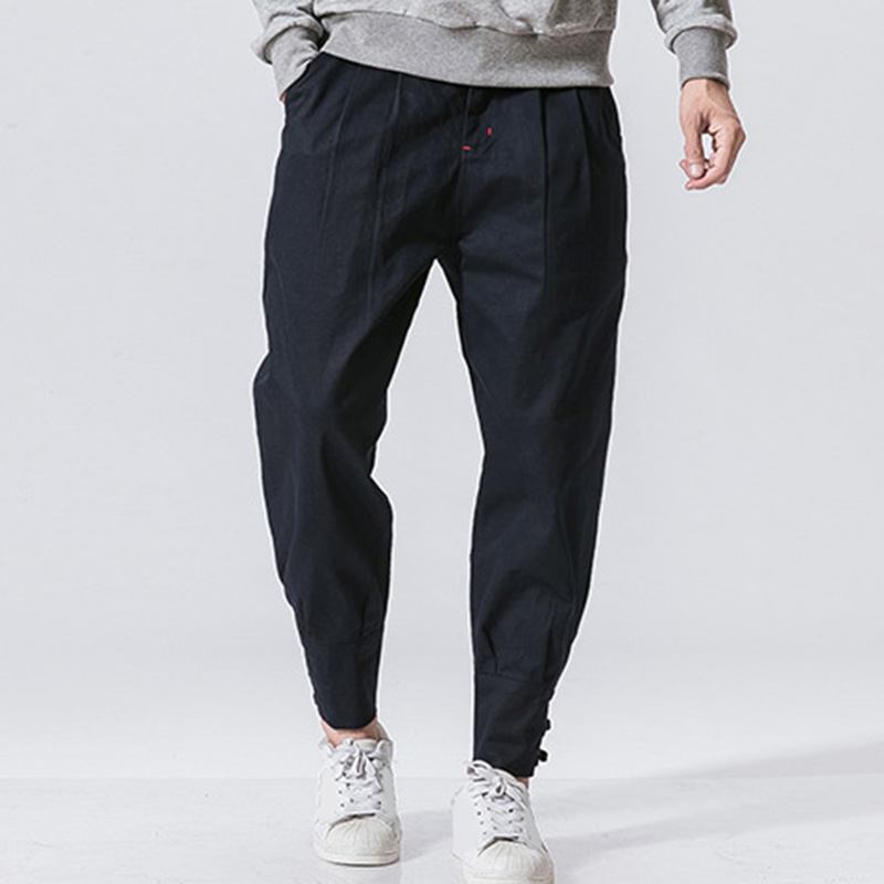 National Retro Fit Jogger Fritids Bukser For Menn