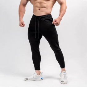 Slim-fit Ensfarget Muscle Cropped Leg Pants