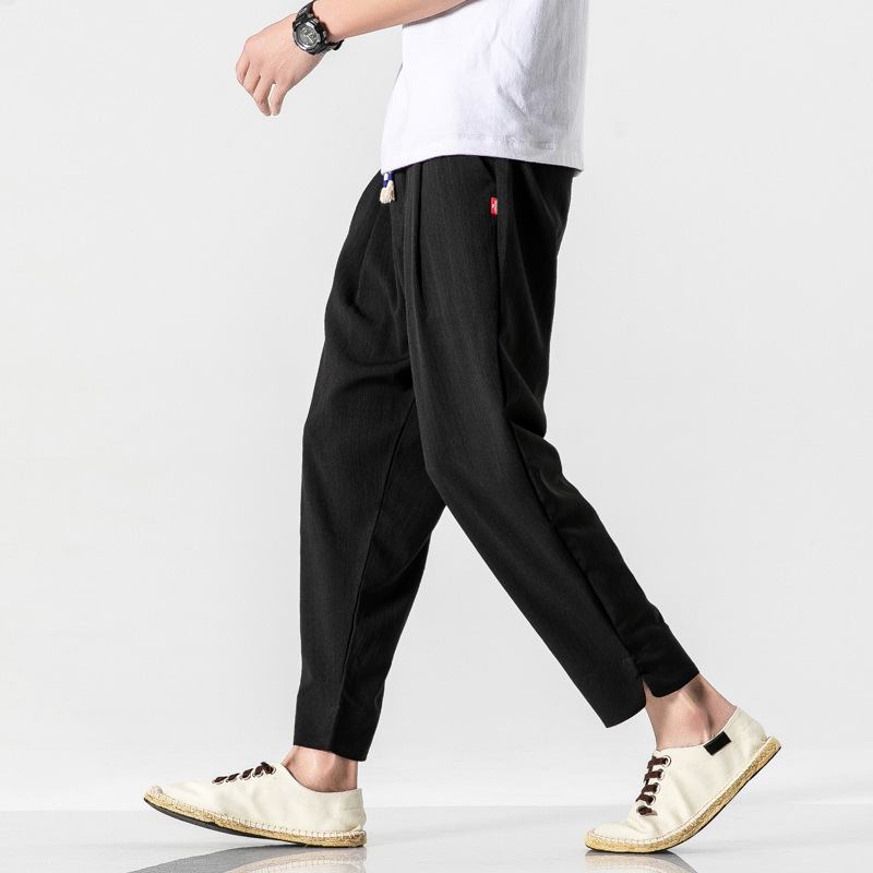 Trendy Retro Harlan Cropped Pants Menn