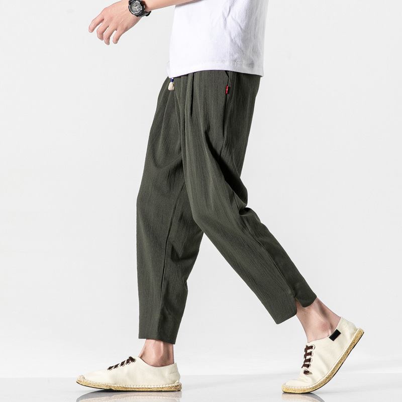 Trendy Retro Harlan Cropped Pants Menn