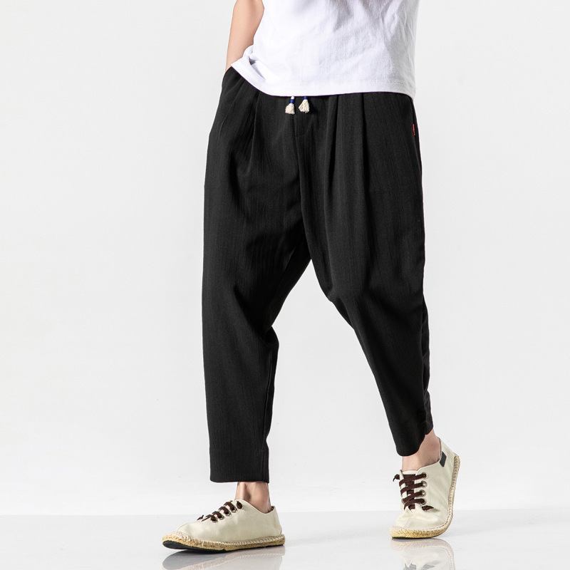 Trendy Retro Harlan Cropped Pants Menn