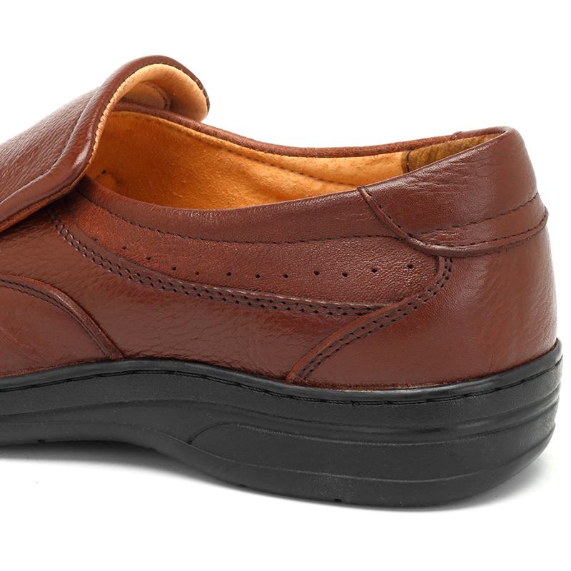 Menn Ekte Skinn Komfortabel Slip On Oxfords