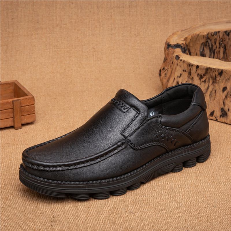 Retro Sklisikre Fritids Business Office Leather Oxfords