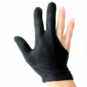 Biljard Tre-finger Hansker Full Finger Gloves Club Billiard Hansker Venstrehånds Kode Biljardhansker