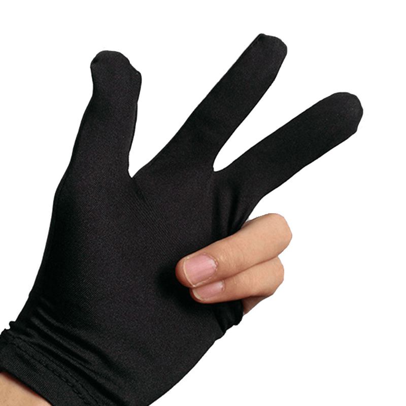 Biljard Tre-finger Hansker Full Finger Gloves Club Billiard Hansker Venstrehånds Kode Biljardhansker