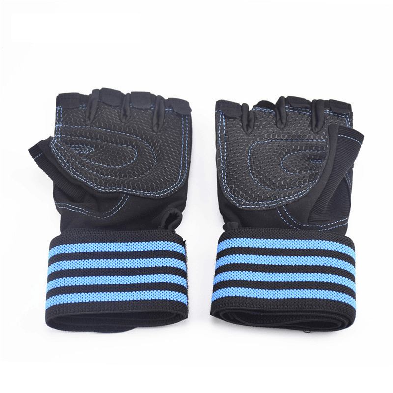 Ribbon Compression Wristband Sports Non-slip Half-finger Hansker