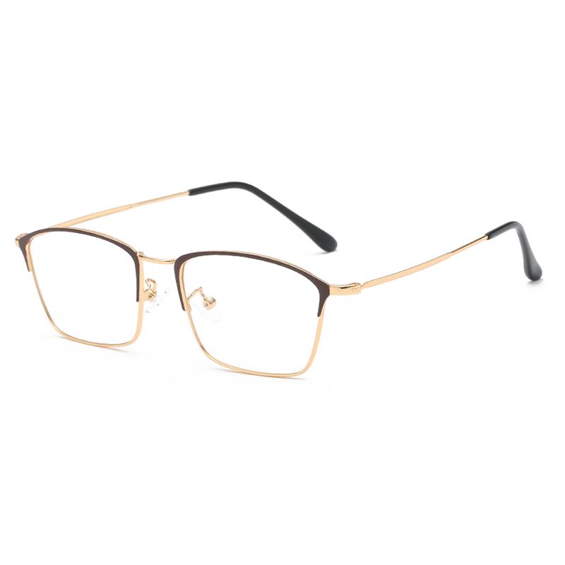 Anti-fatigue Anti-blue Light Vogue Square Clear Lens Briller