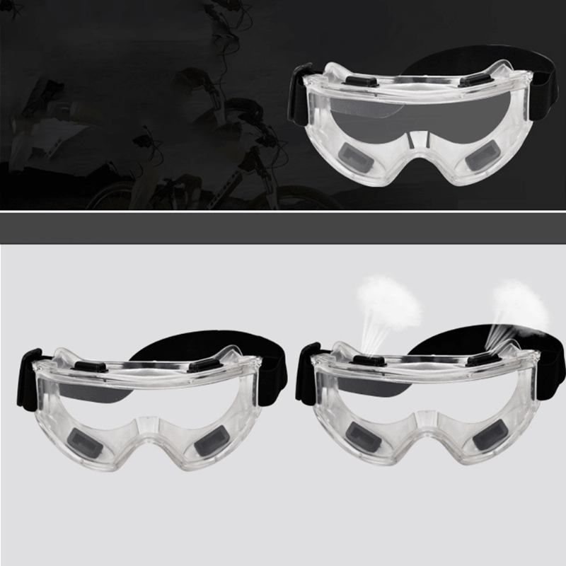 Anti-fog Anti-shock Goggles Helt Lukkede Beskyttende Optiske Briller