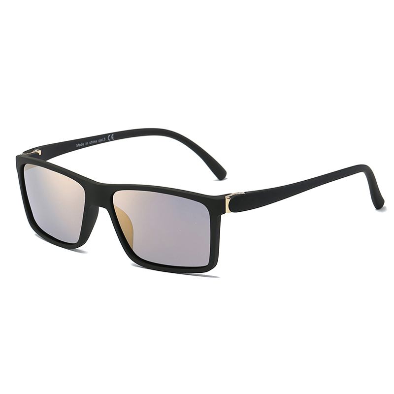 Menn Dame Sommer Square Retro Uv400 Solbriller