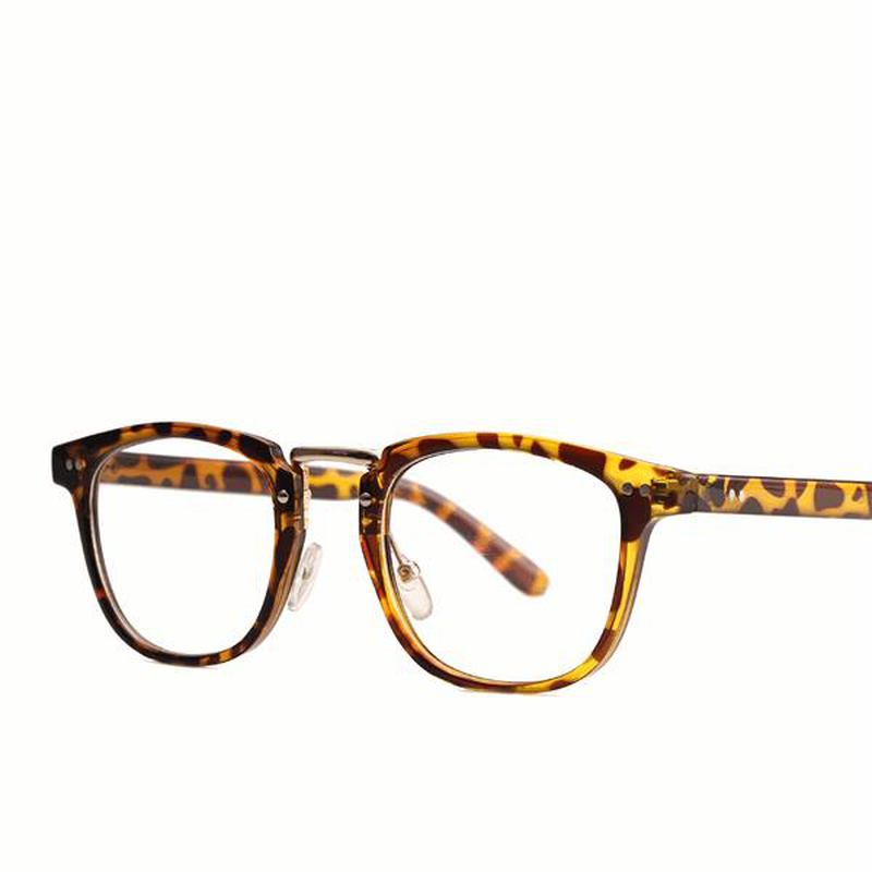 Menn Kvinner Vintage Clear Lens Eyewear Sexy Katt Eye Retro Transparent Computer Eyeglasses