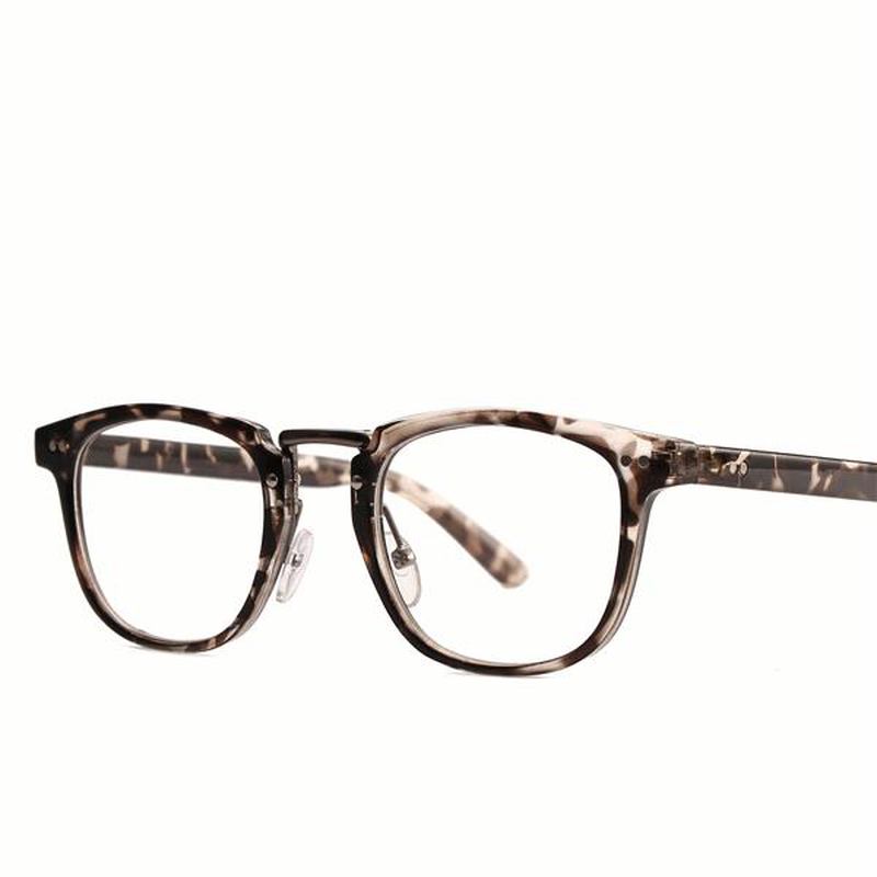 Menn Kvinner Vintage Clear Lens Eyewear Sexy Katt Eye Retro Transparent Computer Eyeglasses