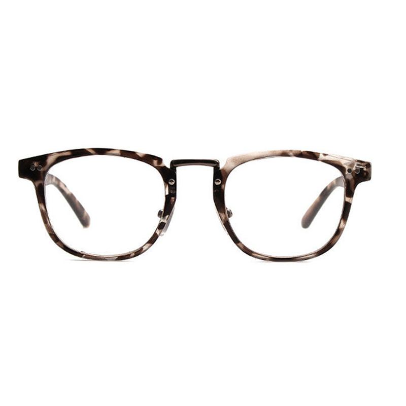 Menn Kvinner Vintage Clear Lens Eyewear Sexy Katt Eye Retro Transparent Computer Eyeglasses